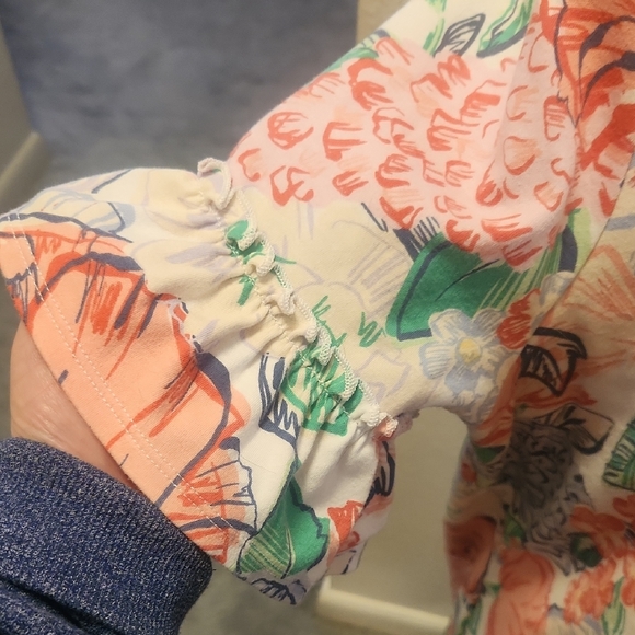 Kim Rogers Multicolor Floral Top - Picture 2 of 5